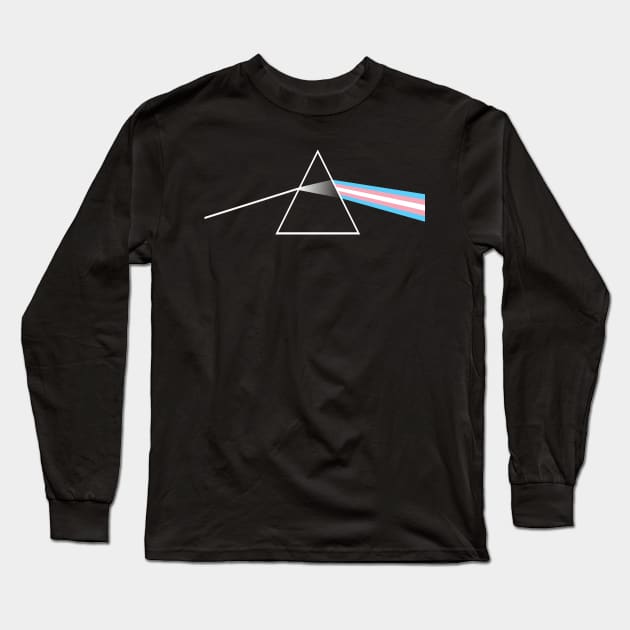 Trans Pride Prism Long Sleeve T-Shirt by Reynard